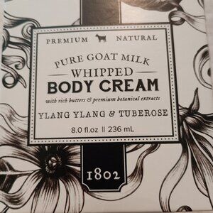 *SEALED* PURE Goat Milk Whipped Body Cream with Ylang Ylang & Tuberose